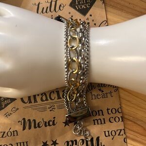 Four in one stack bracelet.